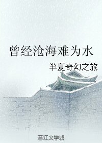 （血滴子同人）曾經滄海難為水